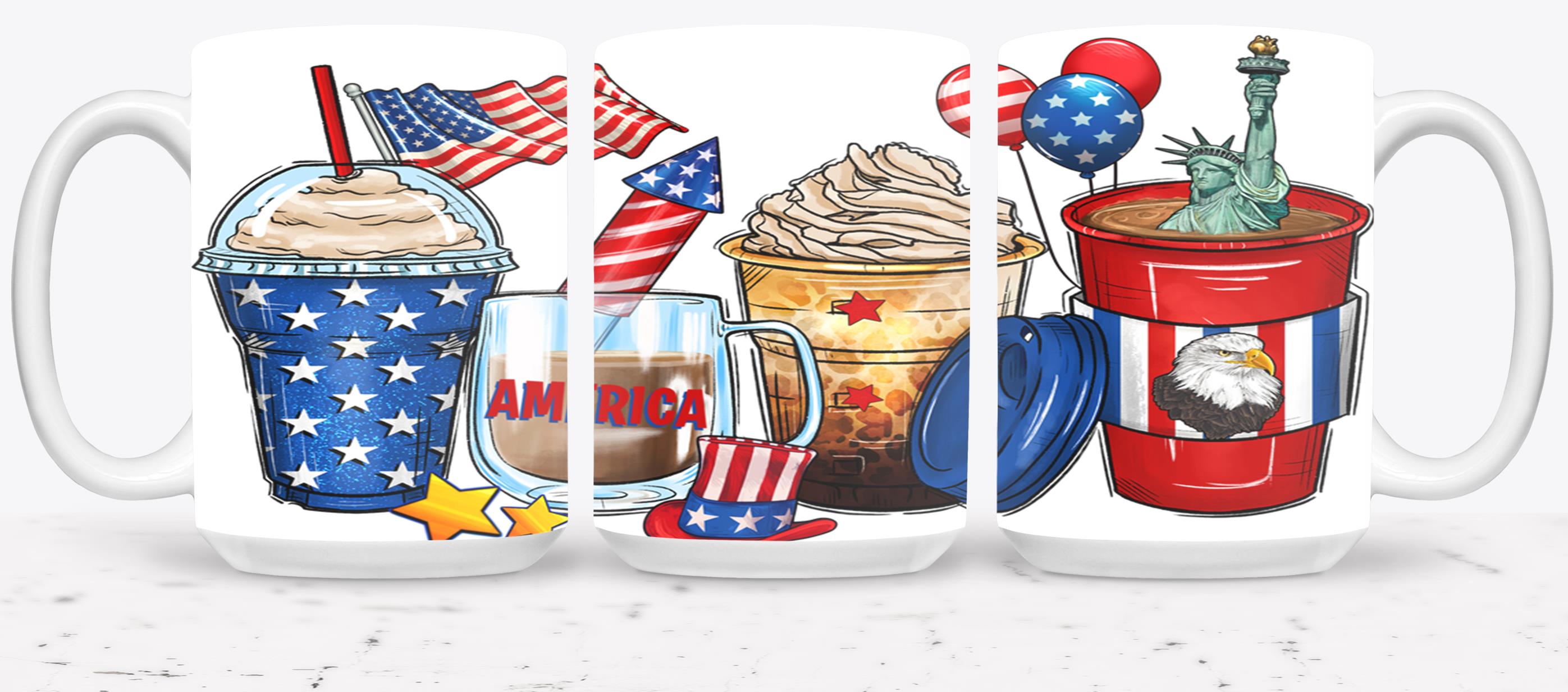 4th of July Coffee Cups-9917
